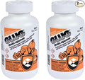 2 Pack Glug Crystal Drain Opener, 20 oz Bottles - Ready to Use Crystalline Solid, Unscented Drain Clog Remover