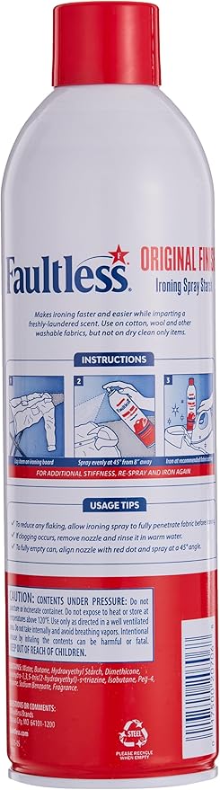 FAULTLESS/BON AMI CO 20706 20OZ Spray Starch, 1 Pack