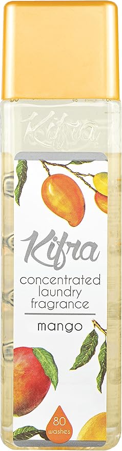 KIFRA MANGO Concentrated Laundry Fragrance 6.76 Fl Oz 200ml 80 Washing Cycles