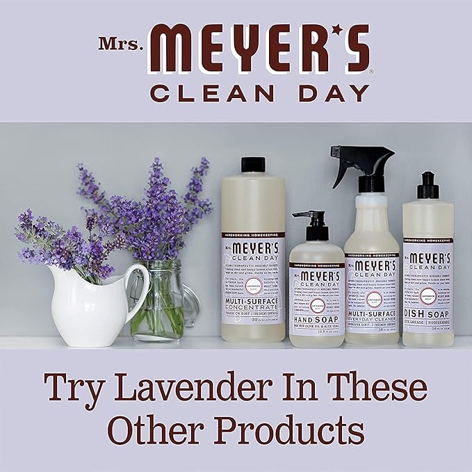 MRS. MEYER'S CLEAN DAY Liquid Fabric Softener, Made Without Parabens, Cruelty Free Formula, Lavender Scent, 32 OZ (Pack of 1)