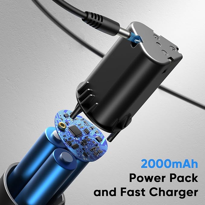 Cordless Drill Set,12V Power Drill Driver 3/8" Keyless Chuck with 92 Acessories, Built-in LED Light, 25+1 Position, Electric Drill for Home DIY Projects（Blue）