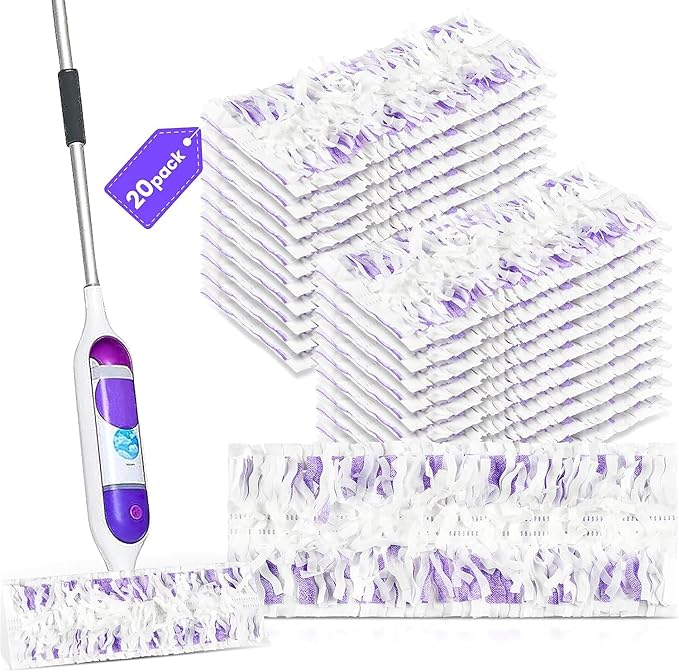 20 Pack Power Mop™ Pad Refills for Swiffer® PowerMop™ Multi-Surface Mop, Powermop™ Multi-Surface Mop Pad Replacement Kit