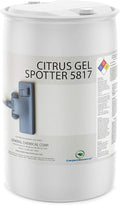 Citrus Gel Spotter 5817 - Multi-Surface Carpet Stain Remover and Spot Cleaner Treatment - Residential and Commercial Use - For Heavy-Duty Stain Cleaning - Pro Grade - 55 Gallon Drum
