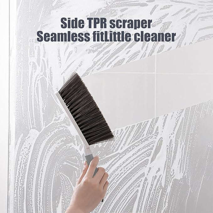 Broom with Dustpan Combo Set Dustpan and Brush Set Handheld Dustpans and Brush Comfortable Grip Brushs and Dustpans for Sofa Tabletop Bedroom Tent Cleaning Broom Set Cleaning Tools