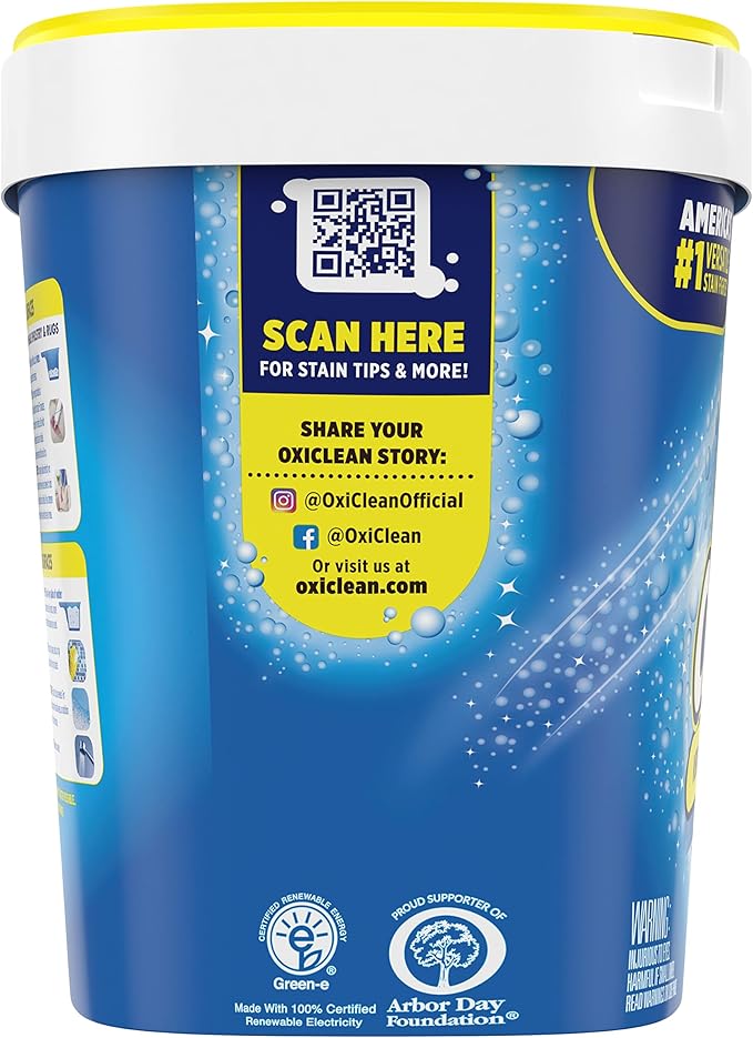 OxiClean Versatile Stain Remover Powder, 5 lb (Pack of 2)
