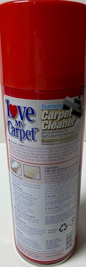 Love My Carpet Foaming Carpet Cleaner,12 oz (Pack Of 3)