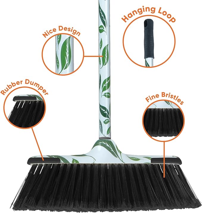 Leaf Design Broom