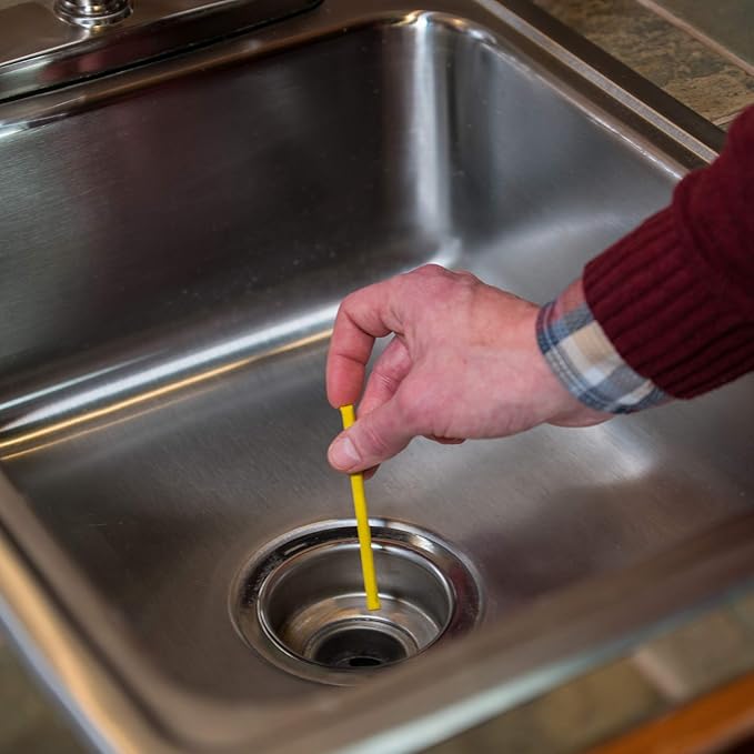 24-Pack, As Seen on TV - Cleaning and Sanitation Sticks l Water Flowing and Pipes Odor-Free (Lemon Scent)