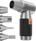 IT Dusters AirTec Ultra Cordless Air Duster for PC & Electronics, Rechargeable Electric Air Blower for Keyboard, Laptop, Console & Home Cleaning, Alternative to Canned Air (Type 8 - Space Core)