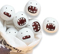 Woolbuddy Monster Dryer Balls (6-Pack) — Cute Handmade Wool Characters, Natural Fabric Softener, Eco-Friendly Gift for Families & New Homes