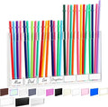 Qinyoung Acrylic Straw Holder for Cabinet Door with Double Sided Adhesive Tape Reusable Straw Organizer Tumbler Storage Kitchen Accessories Container for Counter Cupboard(Classic,Extra Large,Clear)