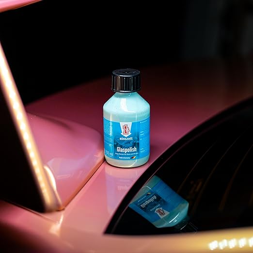 nextzett Glass Polish - Polish for Water Spots, Tree Sap, Bug Residue, and Road Film Removal - Automotive and Household Glass Care - 6.8 fl oz