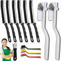 Crevice Cleaning Brush - Grout Scrub Brush, House Cleaning Supplies, Gap Cleaning Tools, Home Essentials, Gifts for Women Men, Hard Bristle Crevice Cleaner Brush for Household Use, Bathroom(11Pcs)