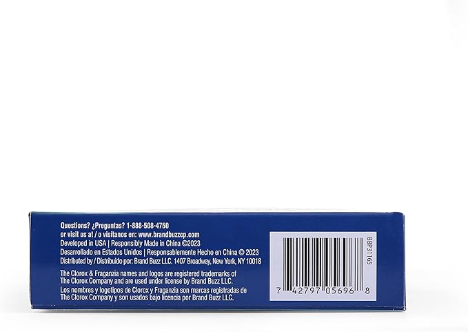 Clorox Fraganzia Fabric Softener Dryer Sheets, Wrinkle Reducing and Anti Static Laundry Dryer Sheets for Great Smelling Clothes, Softens Fabrics, Fresh Ocean Scent, 30 Count