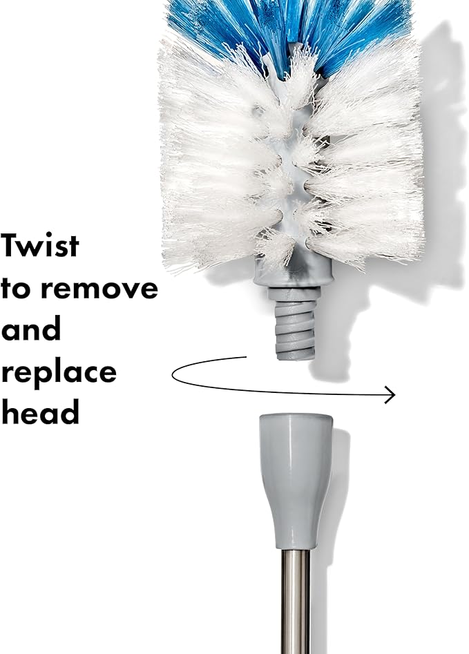 OXO Good Grips Stainless Steel Bottle Brush with Replaceable Head