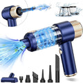 JONYJ Handheld Car Vacuum Cleaner, 16000PA Hand Held Vacuum Portable Cordless, 2 in 1 Air Duster and Vacuum Cleaner with LED Light, Multi-Nozzles, 120W High Power Mini Vacuum for Home, Pet, Office
