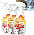 FIELL Heavy-Duty Kitchen Degreaser Foam Cleaner,Clean Kitchens Up Kitchen Oil Stains spray,Heavy Oil Stain Cleaner Kitchens,Multi Functiona Foam Cleaners Spray (3PC)