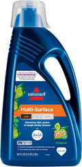 Bissell® Multi-Surface with Febreze + Gain, 3445G, 80 oz, Safe of Sealed Hard Floors and Area Rugs, Dissolves Dirt, Grime, and Tough Sticky Messes, Febreze Original Gain Scent