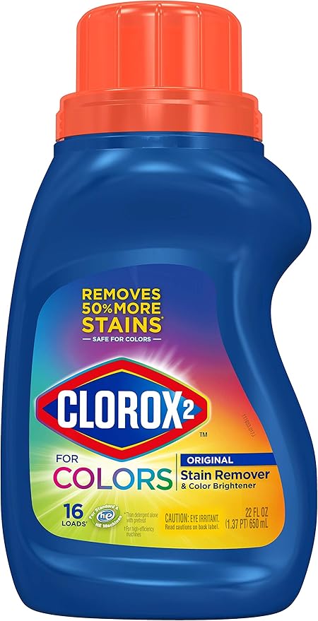 Clorox 2 for Colors - Stain Remover and Color Brightener, 22 Ounces (Packaging May Vary)