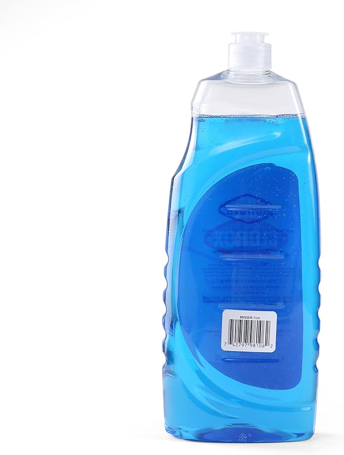 Clorox Ultra Concentrated Liquid Dish Soap with OXI, Fresh Scent - Dishwashing Detergent, Bleach-Free Formula Powers Through Grease, 40 Fl Oz