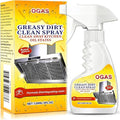 Stainless Steel Cleaner Foam, Heavy-Duty Degreaser Oven & Stove Top Cleaner, Remove Kitchen Stubborn Grease & Grime for Rang Hood, Grill, Pot Cleaning -120ml/4Fl.Oz