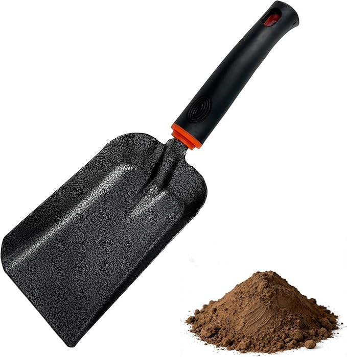 SoloWilder Garden Trowel Heavy Duty Hand Shovel with Ergonomic Handle Thickened Manganese Steel Outdoor Tool for Digging and Planting