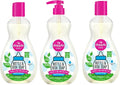 Dapple Baby Bottle Soap, Hypoallergenic Dish Soap for Baby Bottles, Powered by Plants, 1 Pump Included, Packaging May Vary, Fragrance Free, 16.9 Fl Oz (Pack of 3)