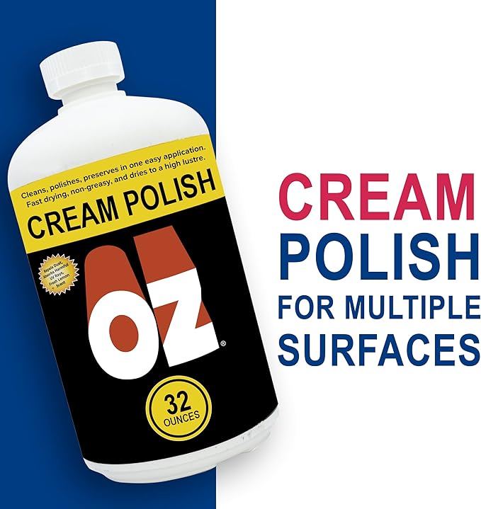 Mohawk Finishing Products OZ Cream Polish, M860-0006, 1 Quart