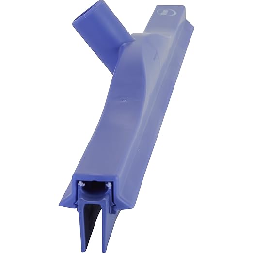 Vikan 77148 Squeegee,Ultra Hygiene,Dbl Blade,24",PP/RB,PU