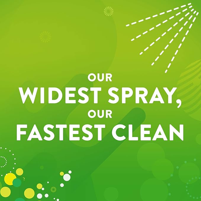 Scrubbing Bubbles Mega Bathroom and Shower Cleaner Spray, Foaming Action Removes Limescale and Soap Scum, Rainshower Scent, 32oz (Pack of 2)