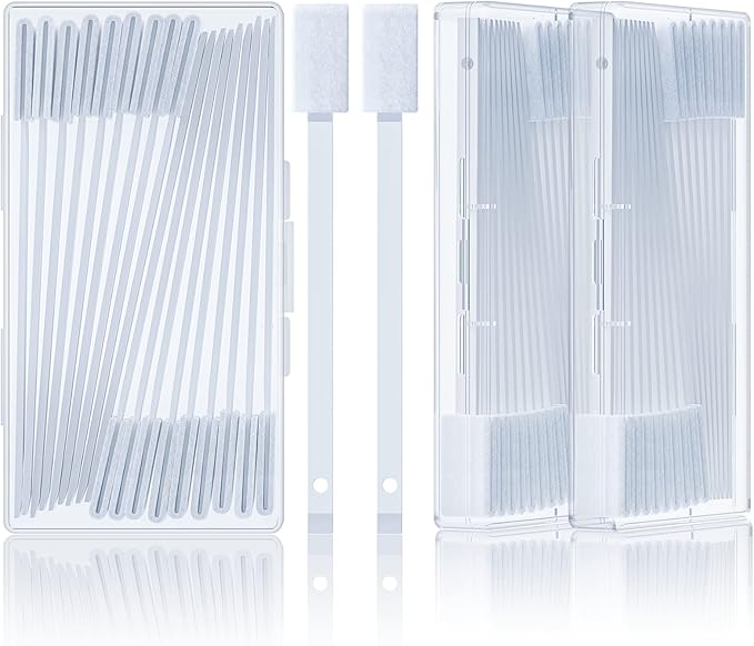 60Pcs Crevice Cleaning Tools, Disposable Toilet Brush for Narrow Gaps, Small Cleaning Brushes for Small Spaces for Bathroom, Kitchen, Household