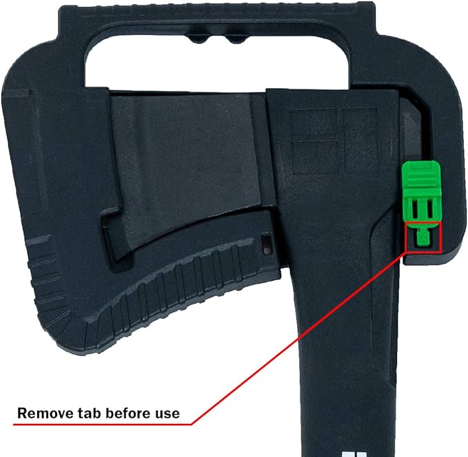 Hooyman Splitting and Chopping Axes, and Splitting Maul with Heavy Duty Construction, V Grind Blade, Ergonomic No-Slip H-Grip Handle, and Sheath for Gardening, Hunting, Camping, Firewood, and Outdoors