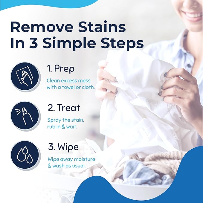 Miss Mouth's Messy Eater Stain Treater - 16oz Refill - Newborn & Baby Essentials - No Dry Cleaning Food, Grease, Coffee Off Laundry, Underwear, Fabric