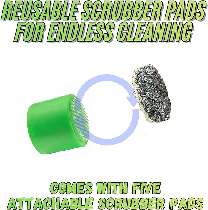 The Magic Cleaner Magnetic Glass Cleaner Kit |Mini, 12mm Size | For Water Pipes, Vases, Windows, Aquariums, Small, & all Shapes & Sizes | Cleans Hard to Reach Stains | Scrub via Magnet Glass Cleaner