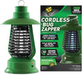 Black Flag 2000v Bug Zapper Lantern | Rechargeable Indoor/Outdoor Fly Zapper | 12-Hour Electric UV Pest Control (Green)