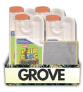 4x Whink Hair Clog Remover 32 oz Bundle with Microfiber Cloth – Hair Clogged Drain Remover – Shower Drain Cleaner for Bathroom and Septic Systems – Gift Set (5 Items)