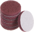 HARFINGTON 6pcs Drill Power Brush 2 inch Tile Scrubber Scouring Pads 800 Grit for Bathroom Kitchen Household Cleaning