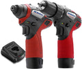 ACDelco ARI12105-K5 G12 Series 12V Cordless Li-ion 3/8” 2-Speed Drill Driver & ¼” Impact Driver Combo Tool Kit