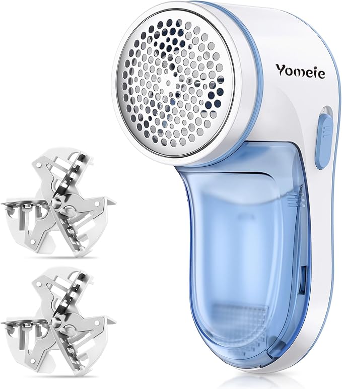 Rechargeable Fabric Shaver, Electric Lint Remover for Clothes, Lint Shaver for Clothing & Furniture, Sweater Shaver & Pill Remover, Depiller Effectively Remove Couch Pills, Lint Balls, Fuzz
