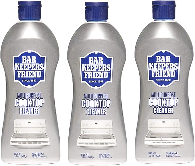 Bar Keepers Friend Cooktop Cleaner 3-pack