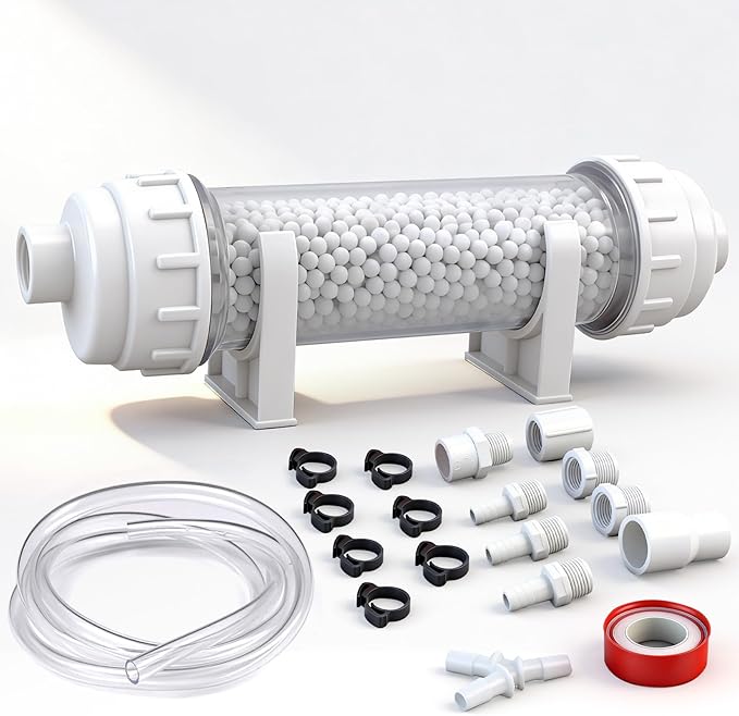 Condensate Neutralizer Kit, Compatible with Rinnai 804000074 High-Efficiency Boilers and Tankless Heaters, Acidic Condensate Neutralizer