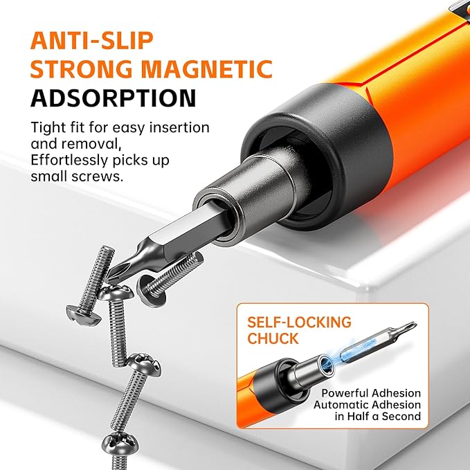 120-IN-1 Mini Electric Screwdriver Set is a comprehensive electric precision tool kit designed for electronics repair and assembly tasks