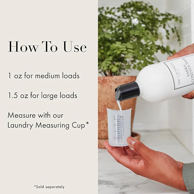The Laundress Isle Fabric Conditioner, Soften Fabrics, Reduces Static, Concentrated Fabric Softener Liquid, Isle Scent, 32 Fl Oz
