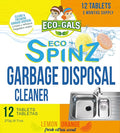 Eco Spinz Garbage Disposal Soap for Cleaning Kitchen Sinks and Drains 6 ct. Lemon & 6 ct. Orange Citrus Scent