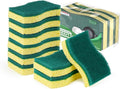 9 Pack Heavy Duty Scrub Sponge, Tough Cleaning Tool for Grills, Stovetops & Burned Pots, Durable Dual-Sided Sponge for Heavy-Duty Kitchen & Household Tasks