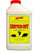 Mouse & Rat Repellent: Peppermint Oil Rodent Repellent, Get Rid of Rats, Mice & Rodents in Your Home & Outside, Protect Engine Wiring, Prevent Nesting, Stops Chewing. Critter Out 32oz Concentrate
