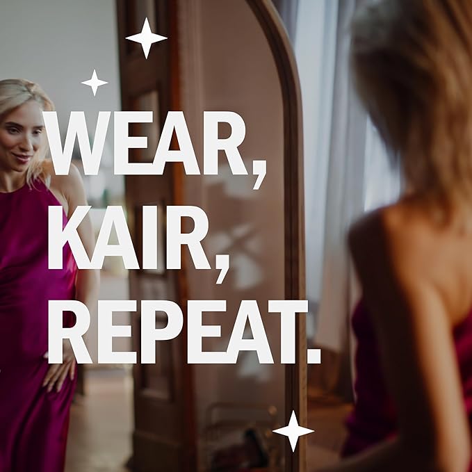 Kair Signature Finishing Spray - Cedarwood, Amber & Iris | Plant-Based Fabric Refresher & Wrinkle Release, 5 Fl Oz (750 Spritzes), Vegan, Cruelty-Free, Biodegradable, Odor-Neutralizing Cozy Scent