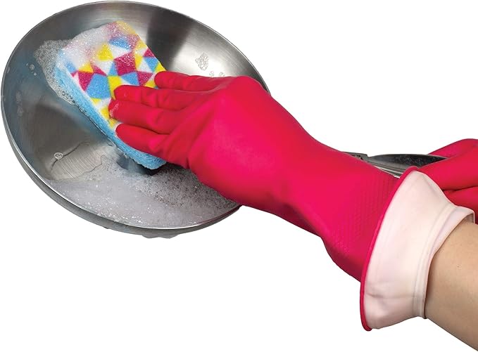 Casabella, Cleaning Sponge Scrub Pink, 3 Count