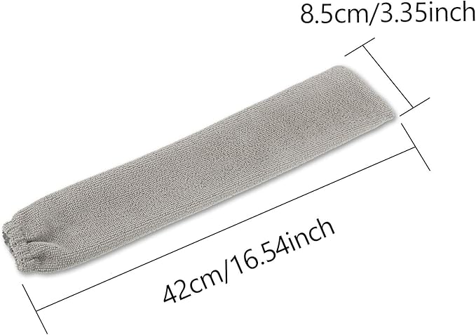 6 Pcs Retractable Gap Dust Cleaner Cloth Reusable Microfiber Dusting Cloth Washable Gap Dust Covers Under Furniture Duster Refill for Bed High Ceilings Furniture Bottom Under Refrigerator Sofa Couch