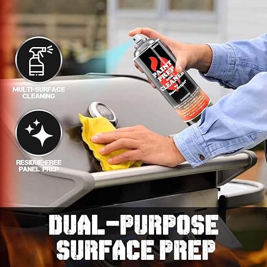 Grease and Wax Remover Spray for Stoves and Auto Body | Multi-Surface Cleaner for Kitchen Appliances and Cars | Panel Prep Solvent for Paint and Ceramic Coating | Detailing Prep Solution